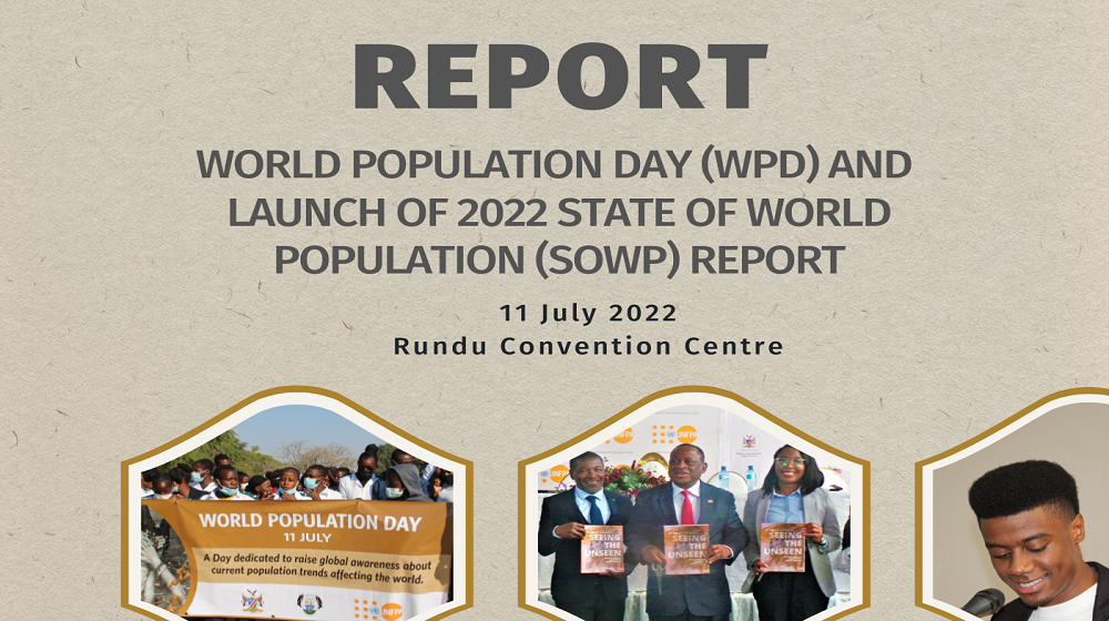 Report of the celebration of 2022 World Population Day and official launch of 2022 State of World Population Report