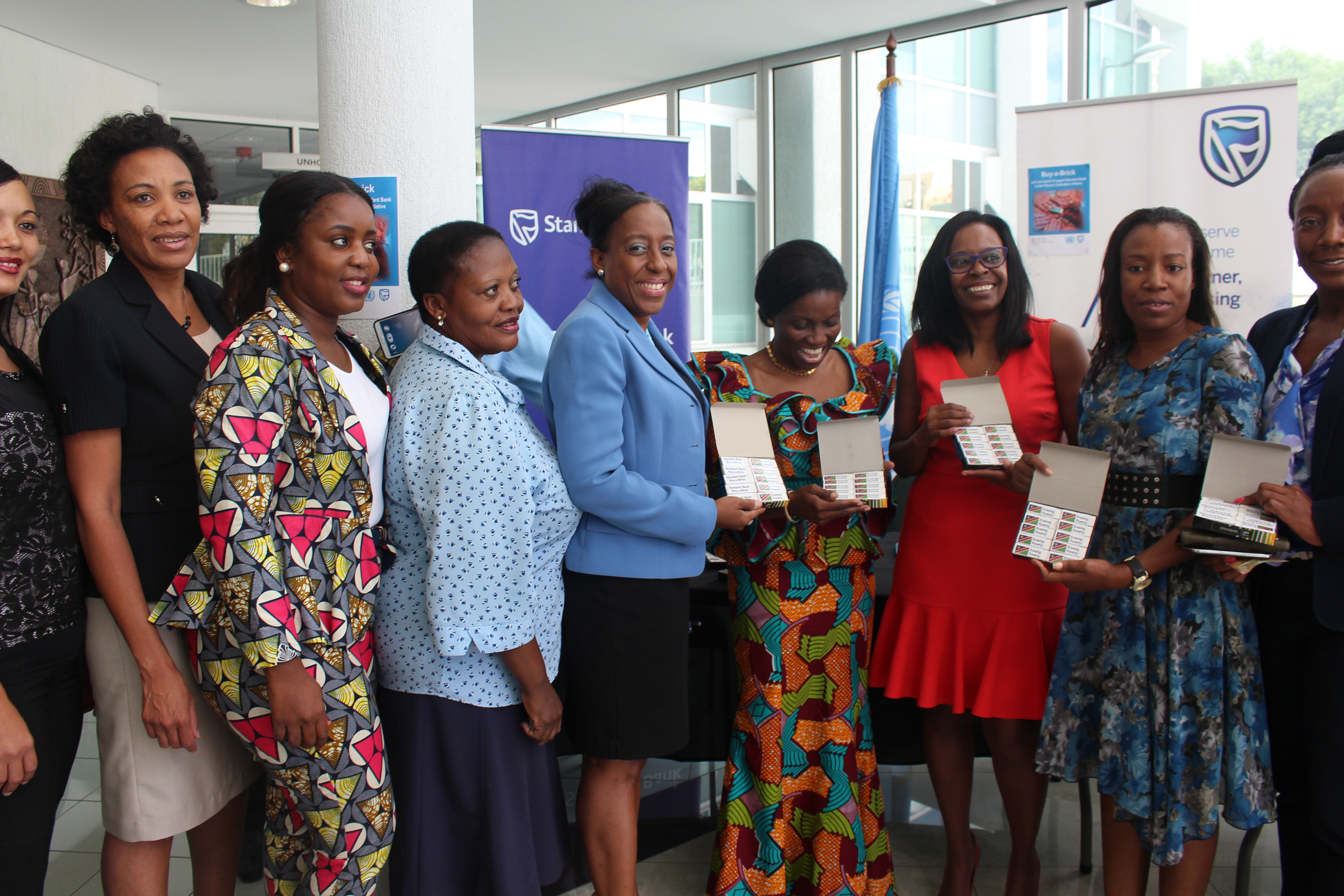 UNFPA Namibia Staff rally behind Standard Bank Namibia’s Poverty Eradication Initiative