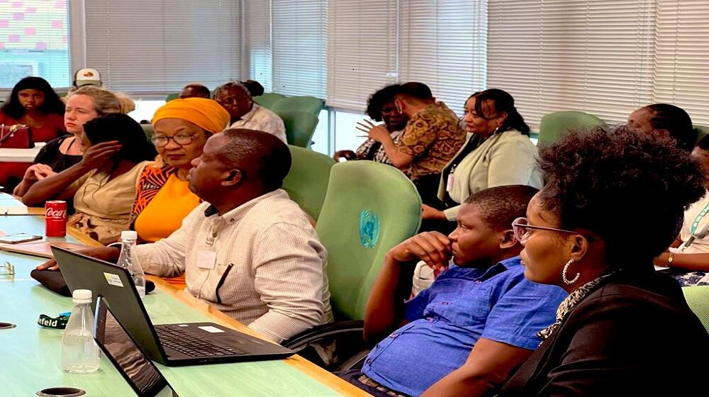 Some of the CSOs' representatives who participated in the SRHR discussion.  ©UNFPA/Namibia