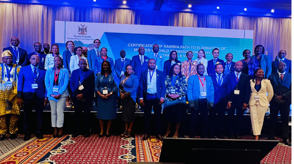 The head table with members of the national validation committee.