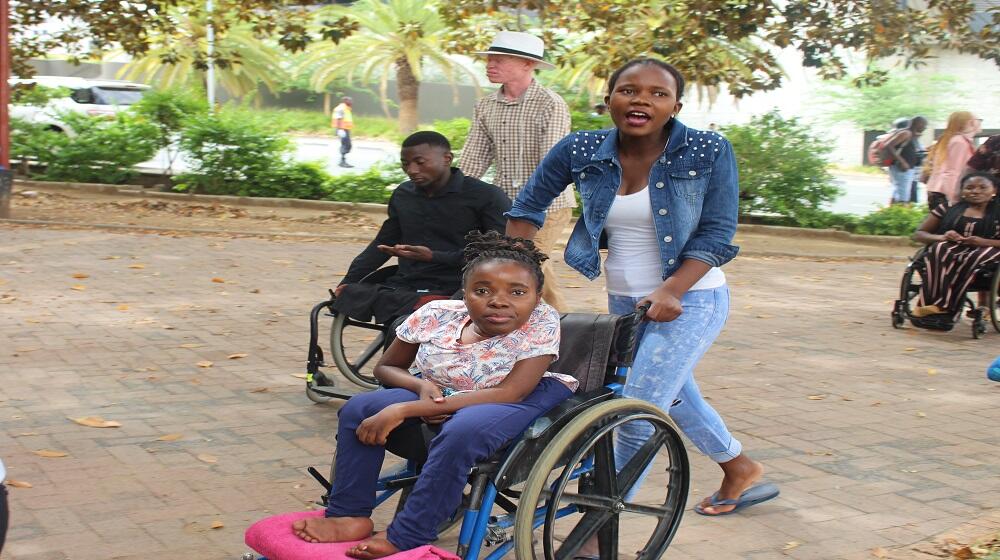 Women and girls with disabilities are more likely to experience gender-based violence. ©UNFPA/Namibia