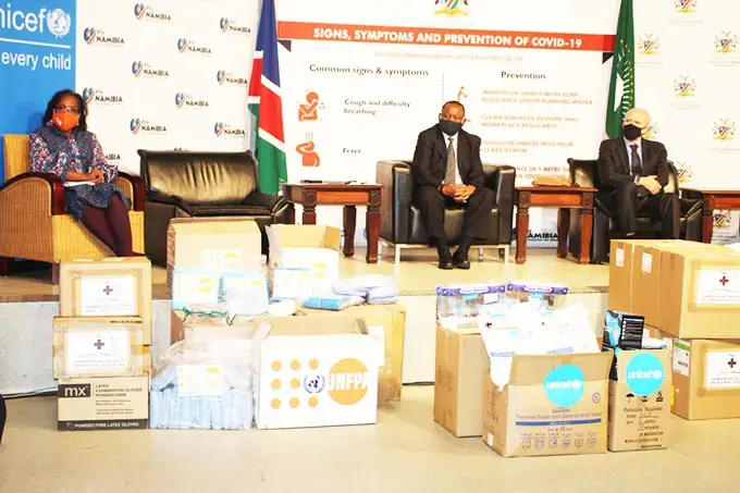 UNFPA donates PPE to support Namibian Government’s COVID-19 response 