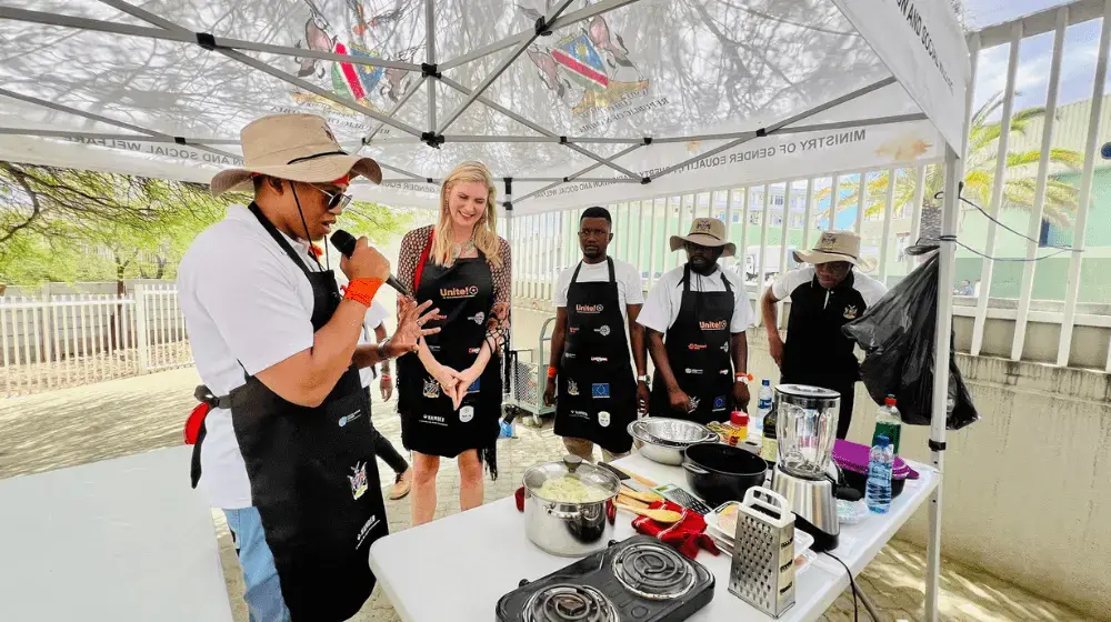 Cooking for equality: Men take a stand against GBV 