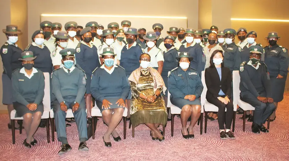 Namibian Correctional Service conducts refresher course for its gender and 30 disability focal persons with support of UNFPA