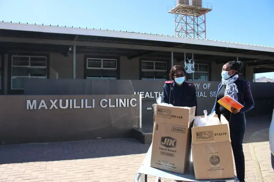 UNFPA partners with UNAIDS to distribute hygiene packs to four clinics in Katutura and Khomasdal